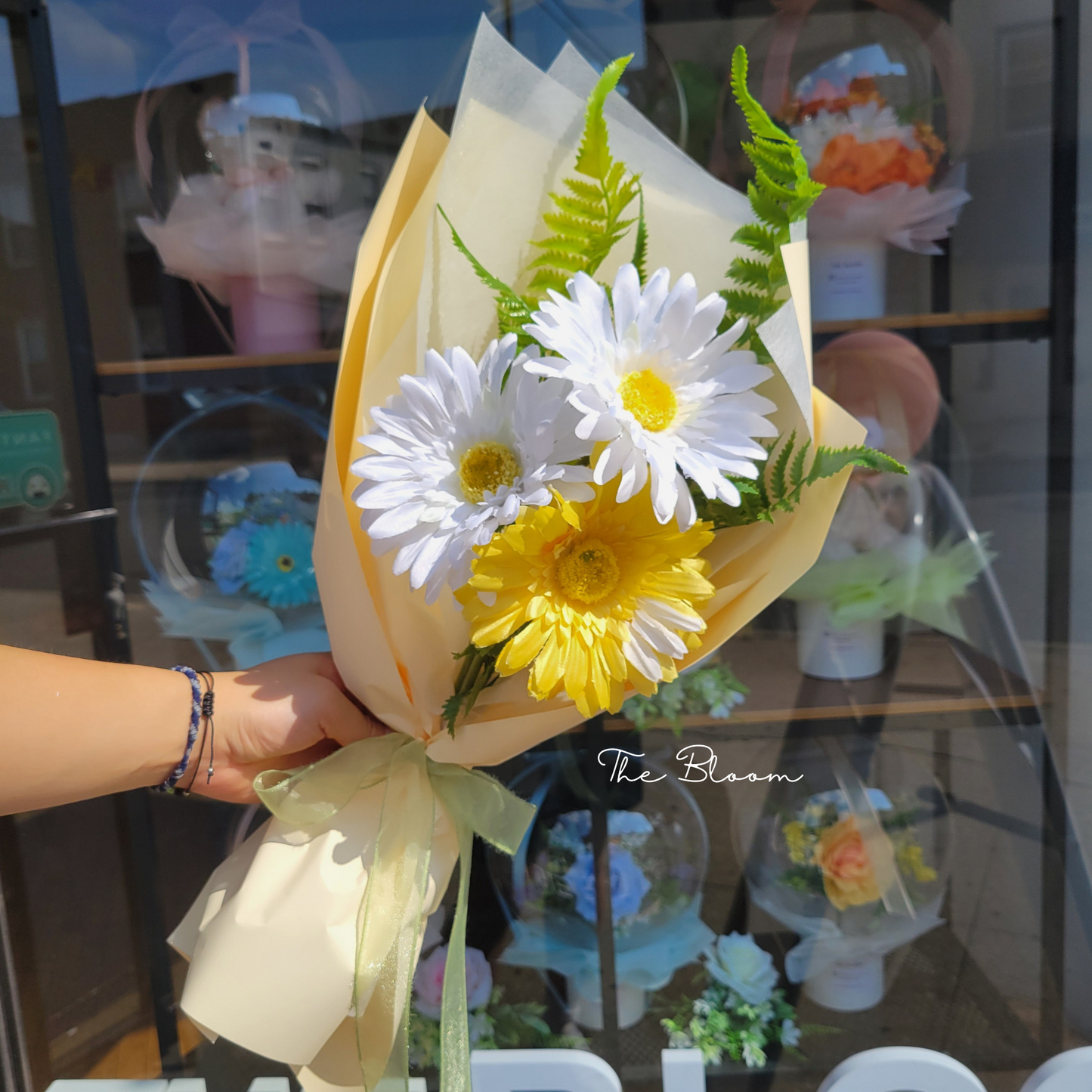 Mini Yellow Flower Bouquet