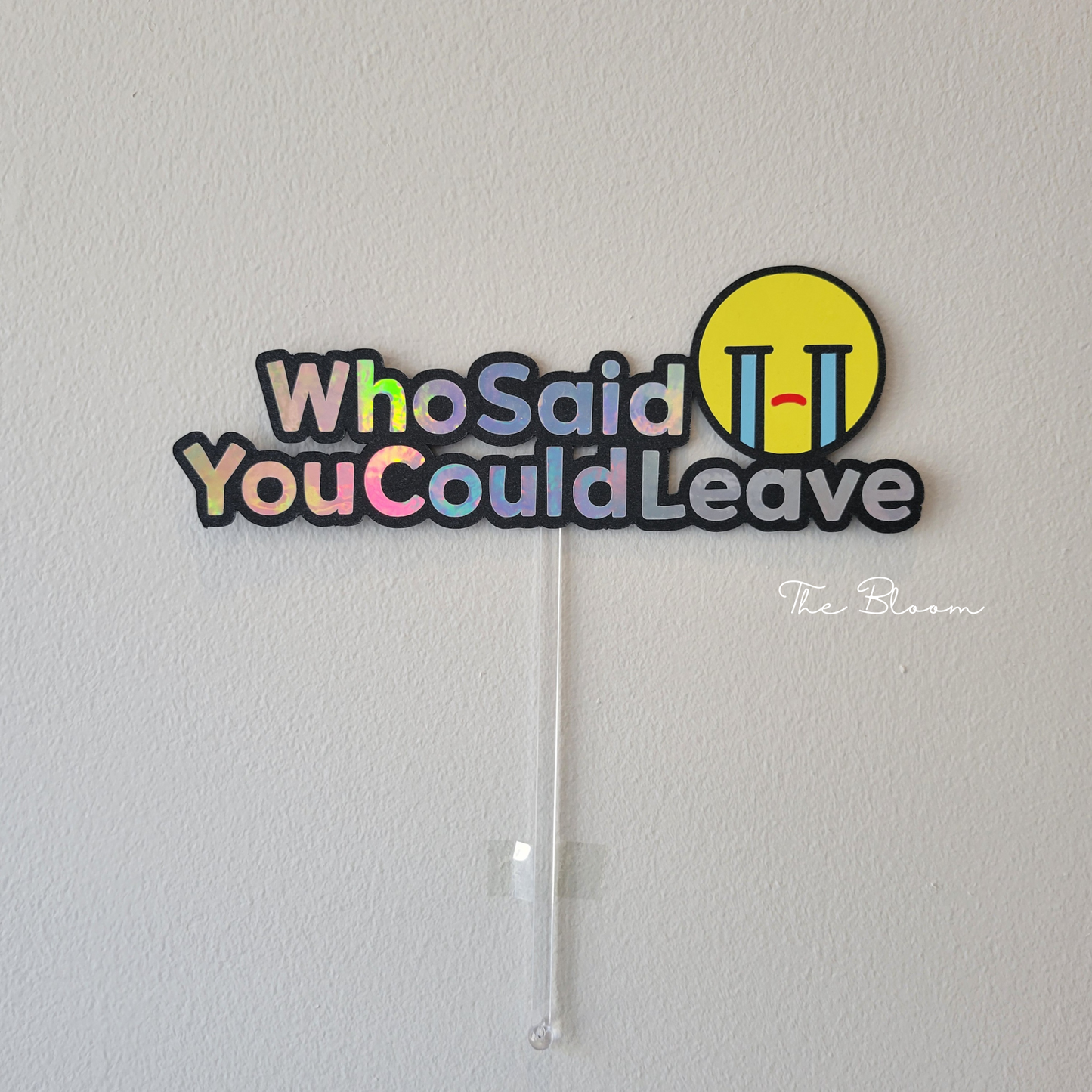 Customized Farewell Topper