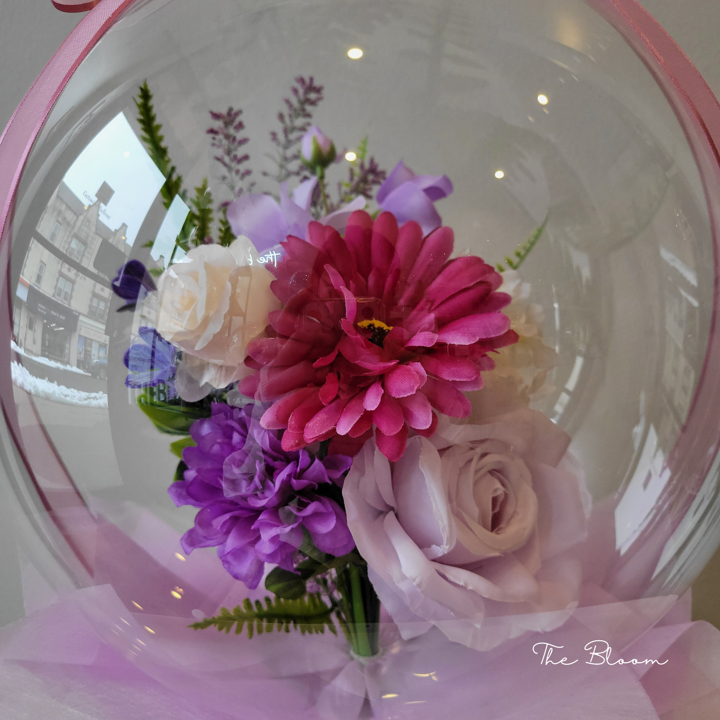 Purple Mini Flower Balloon