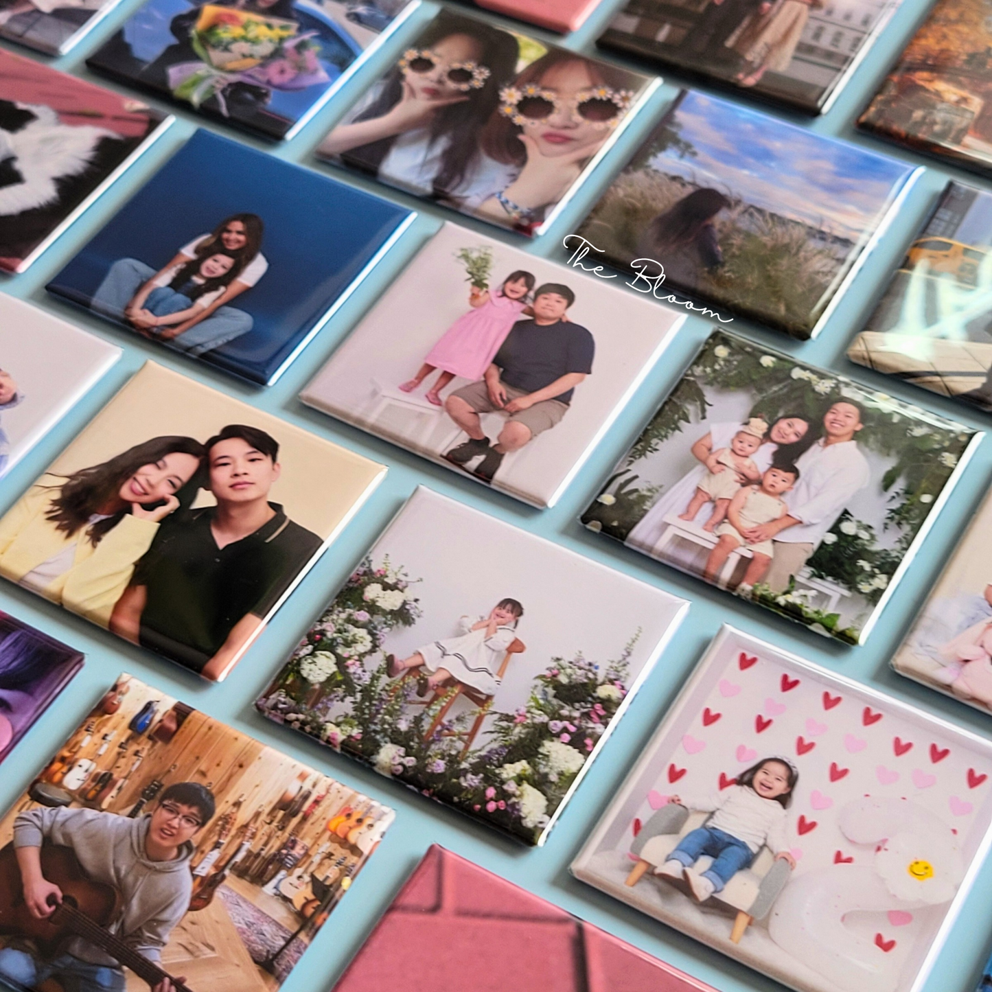 Customized Photo Magnet Set