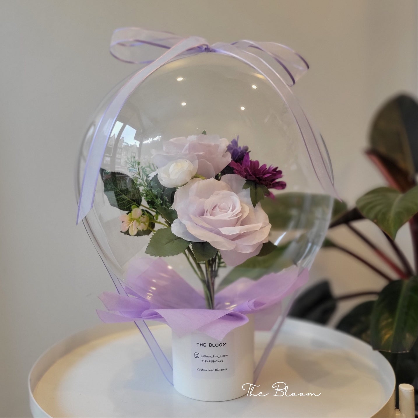 Light Purple Mini Flower Balloon