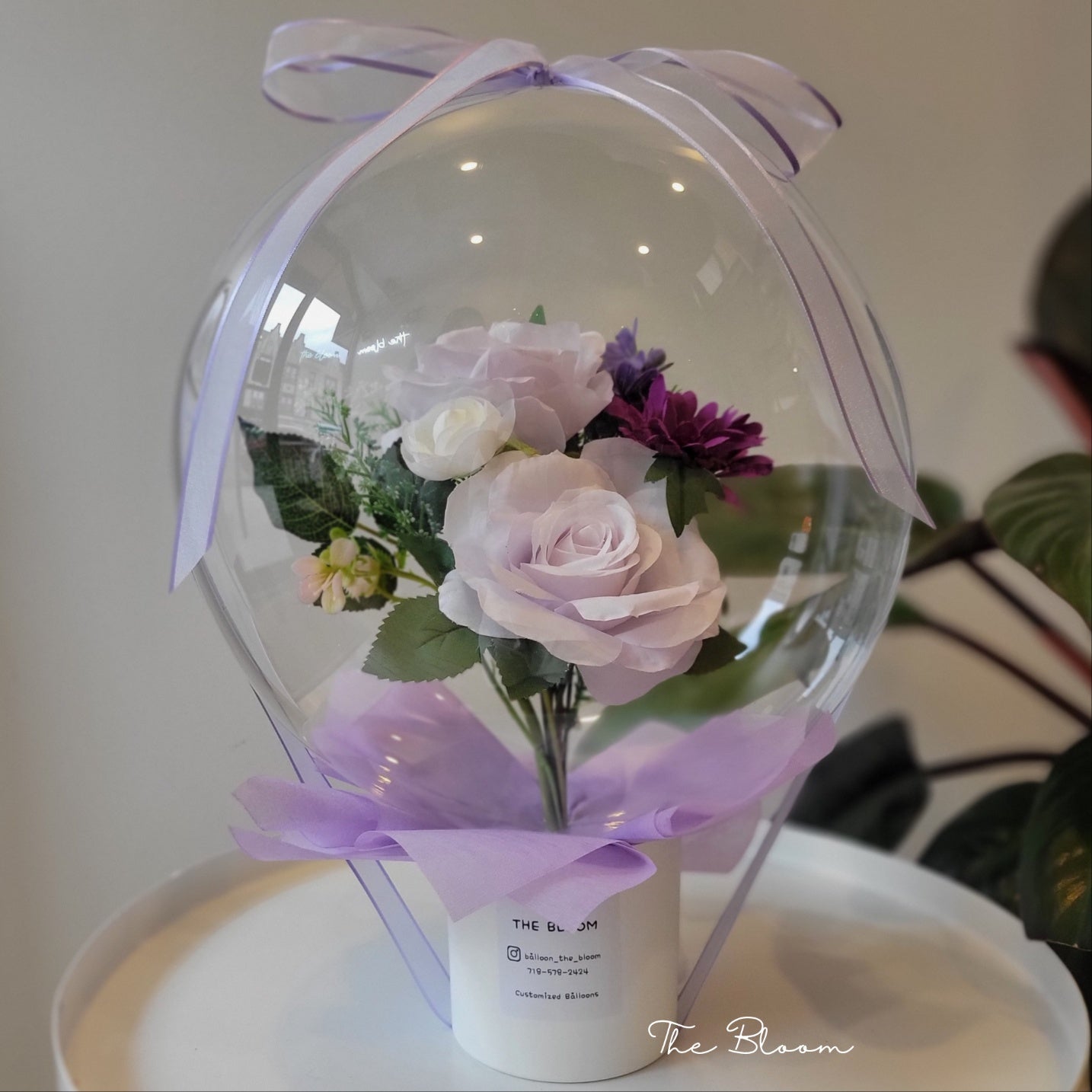 Light Purple Mini Flower Balloon