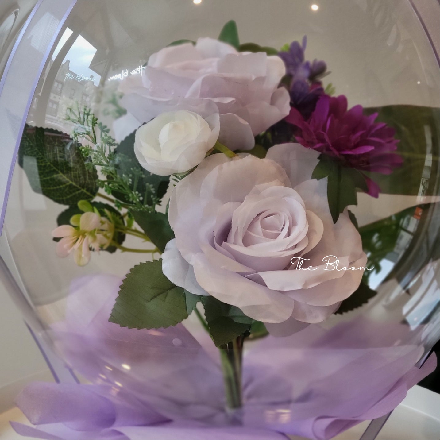 Light Purple Mini Flower Balloon