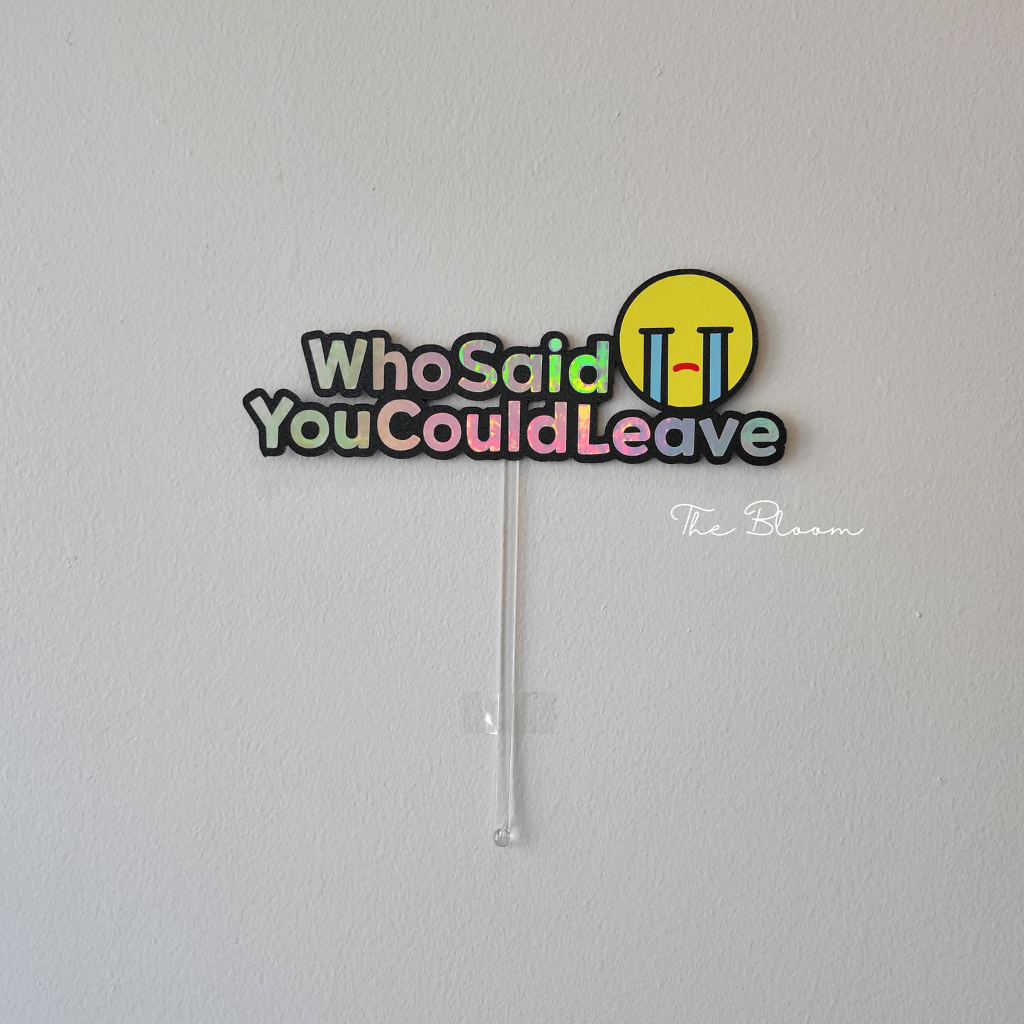 Customized Farewell Topper