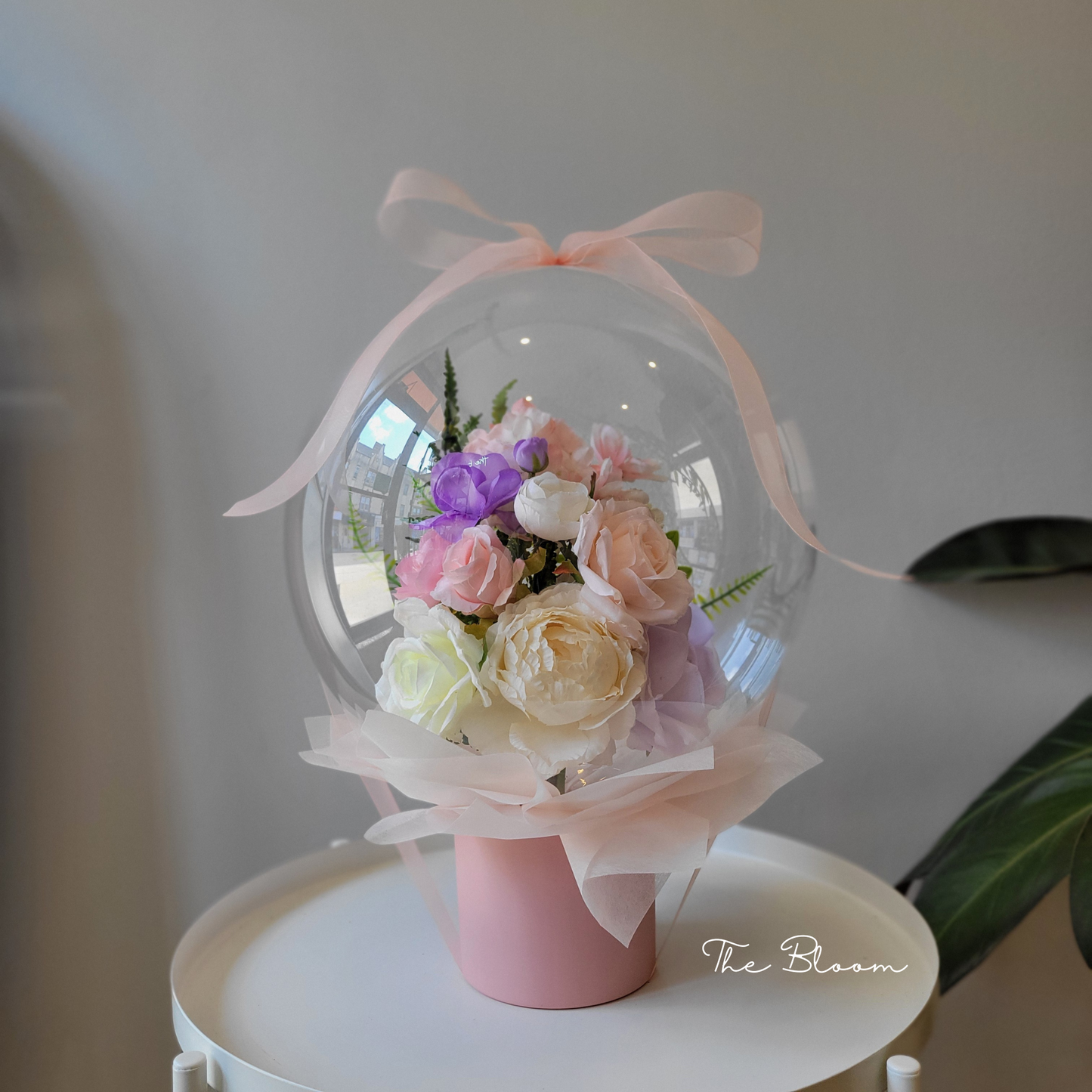 Purple Bouquet Flower Balloon