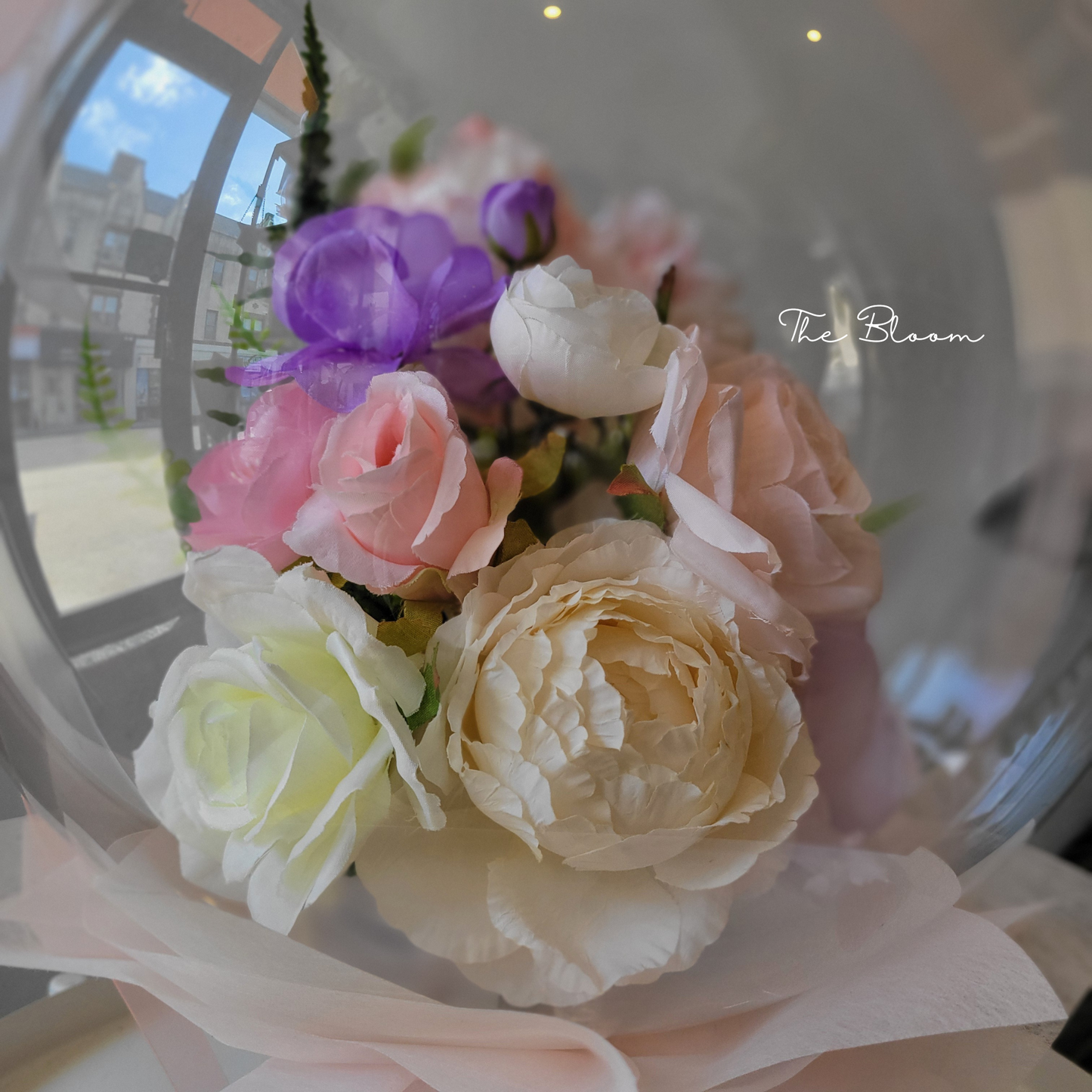 Purple Bouquet Flower Balloon