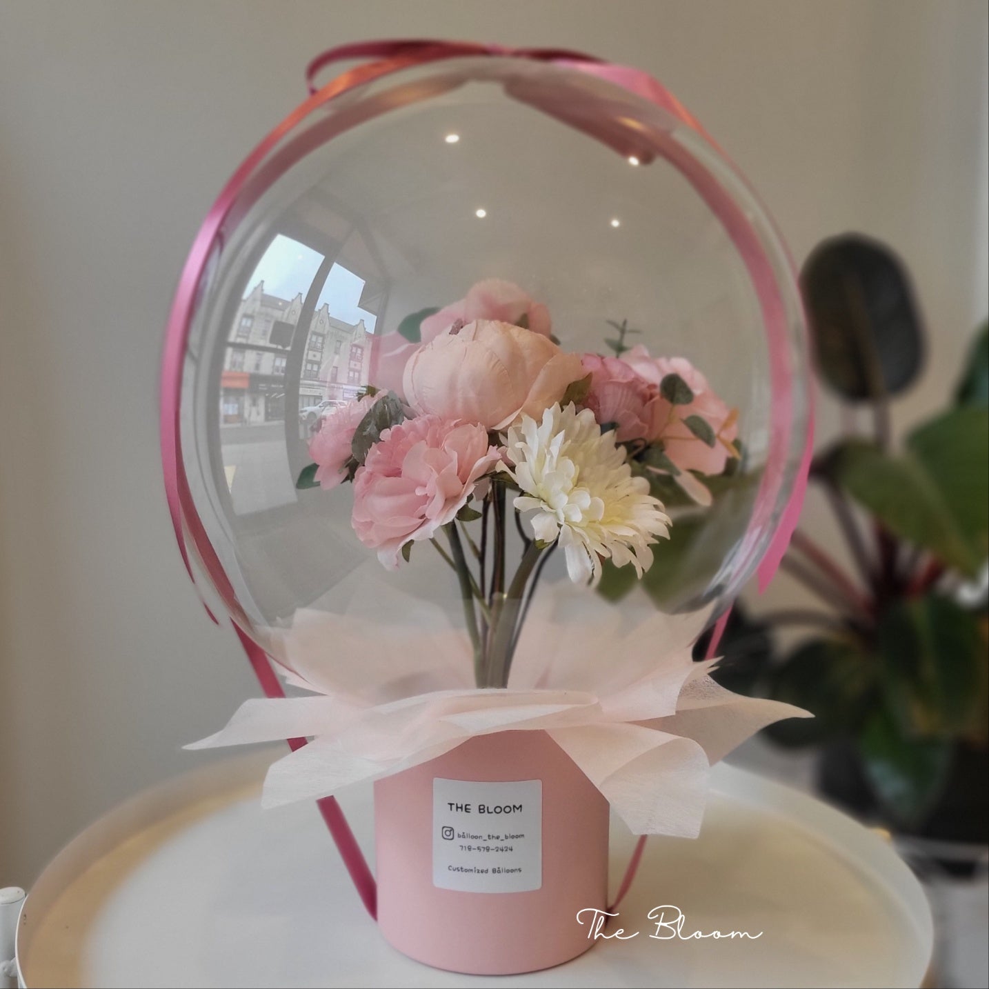 Pink Bouquet Flower Balloon