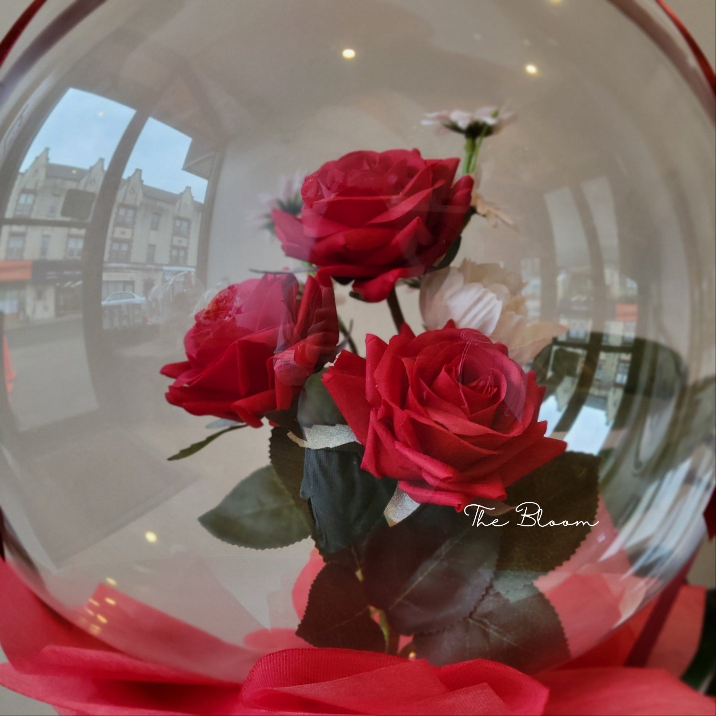 Red Rose Mini Flower Balloon