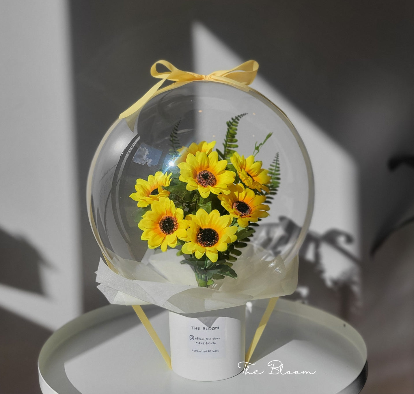 Sunflower Mini Flower Balloon