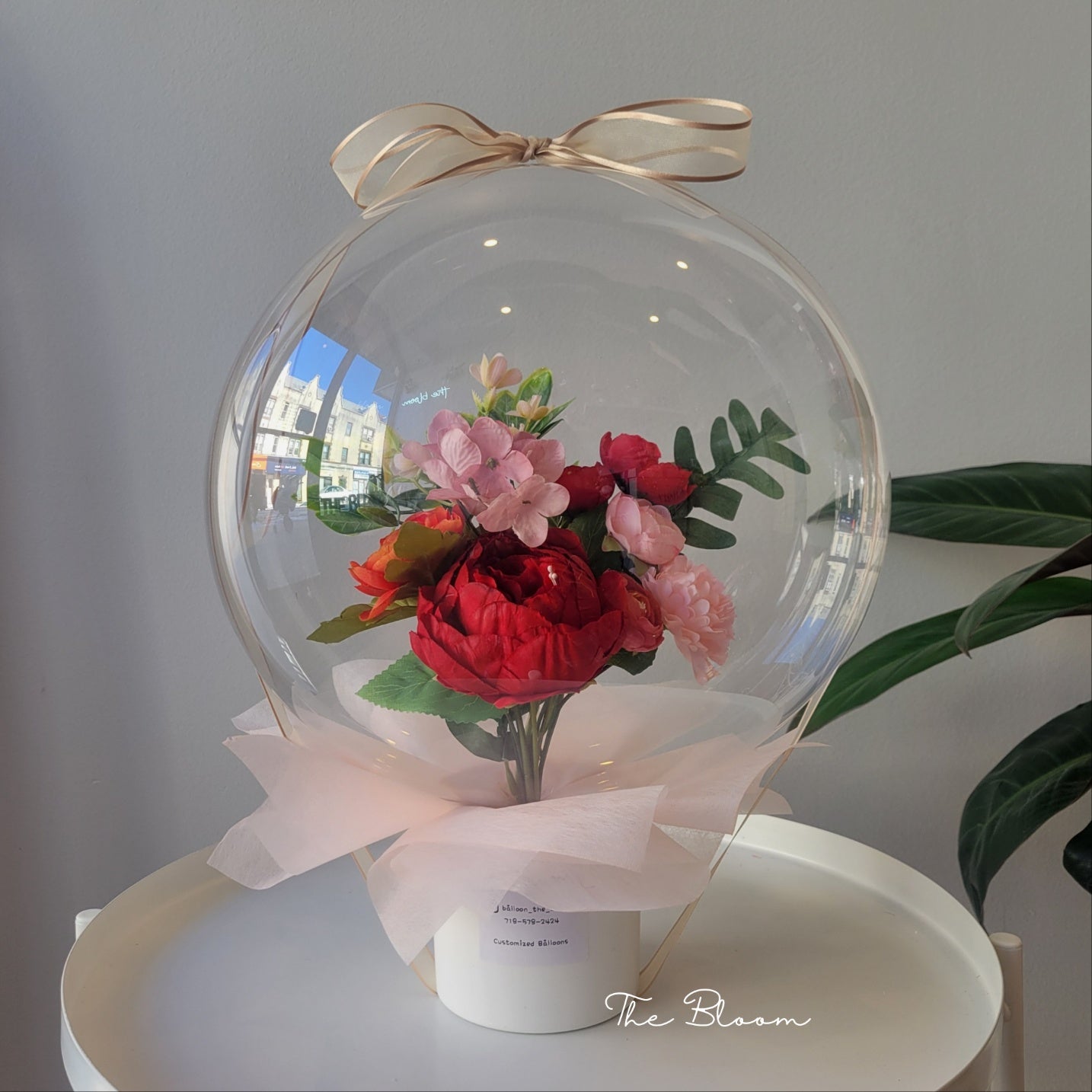 Red&Pink Mini Flower Balloon