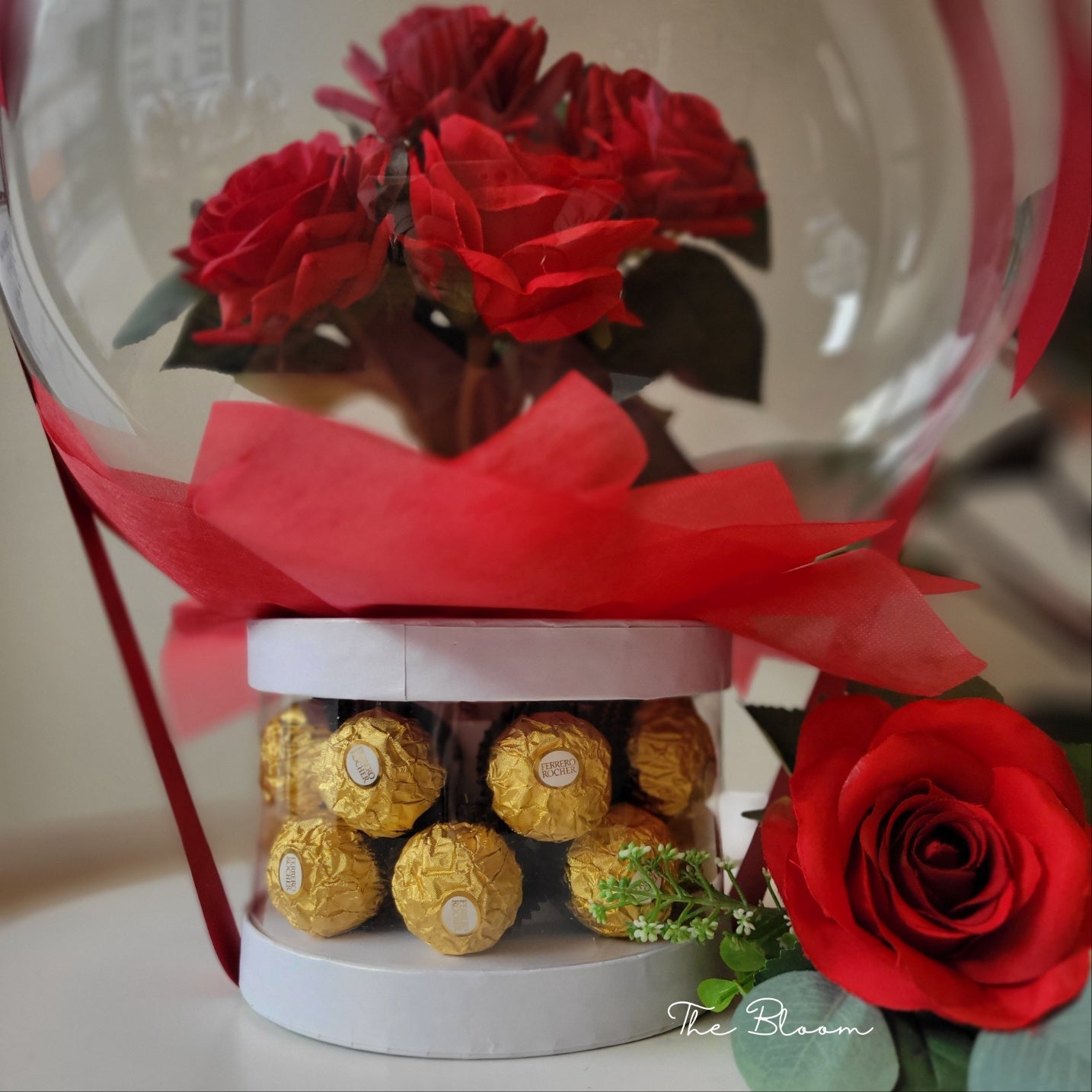 Red Rose Mini Flower Balloon