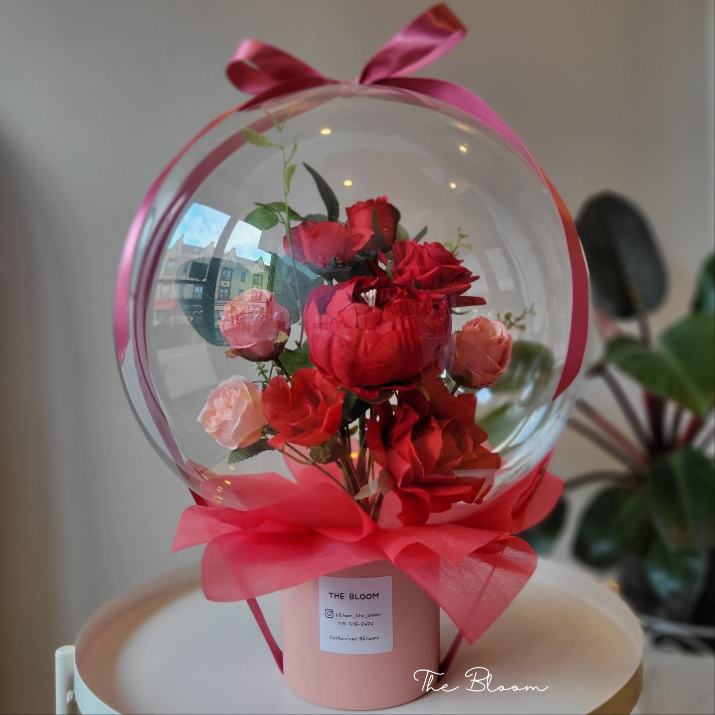 Red Bouquet Flower Balloon