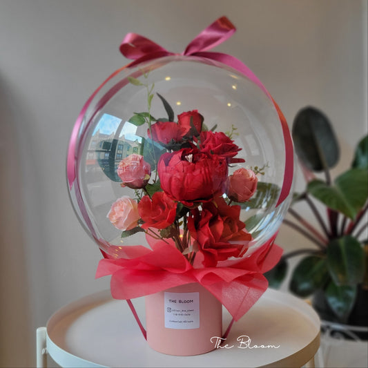 Red Bouquet Flower Balloon