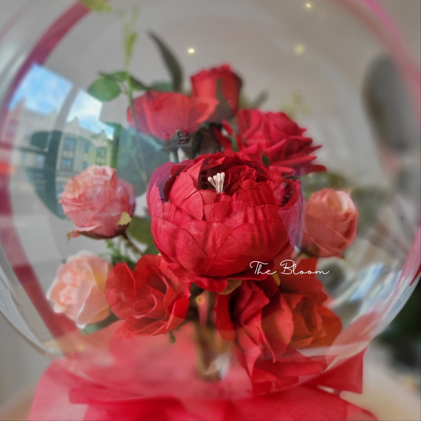 Red Bouquet Flower Balloon