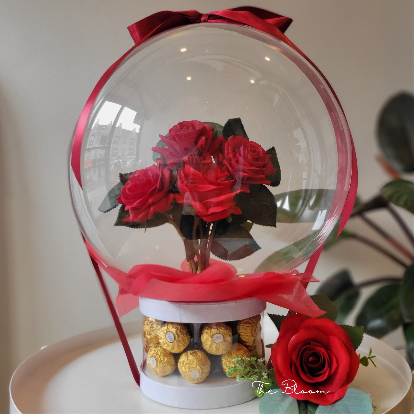 Red Rose Mini Flower Balloon