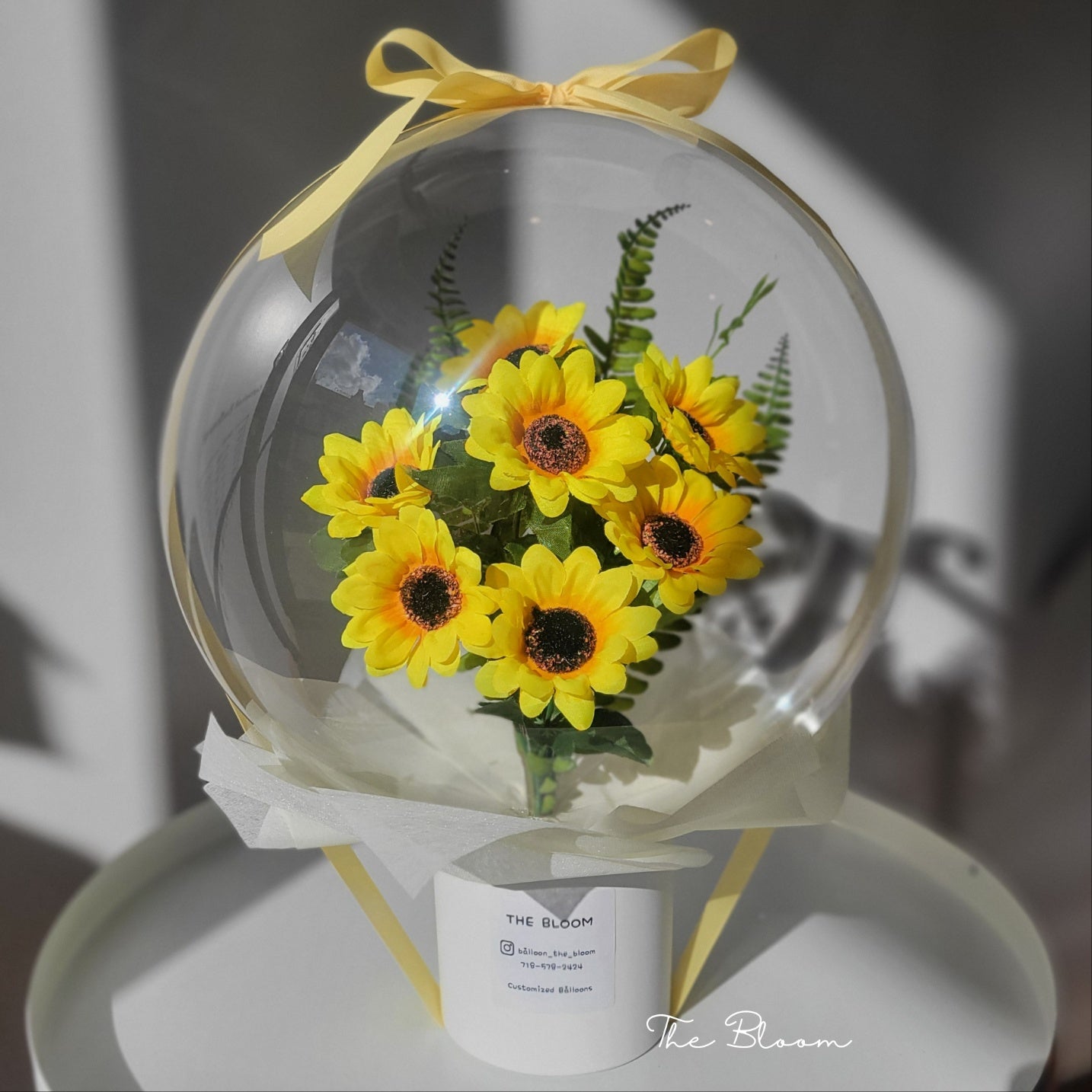 Sunflower Mini Flower Balloon