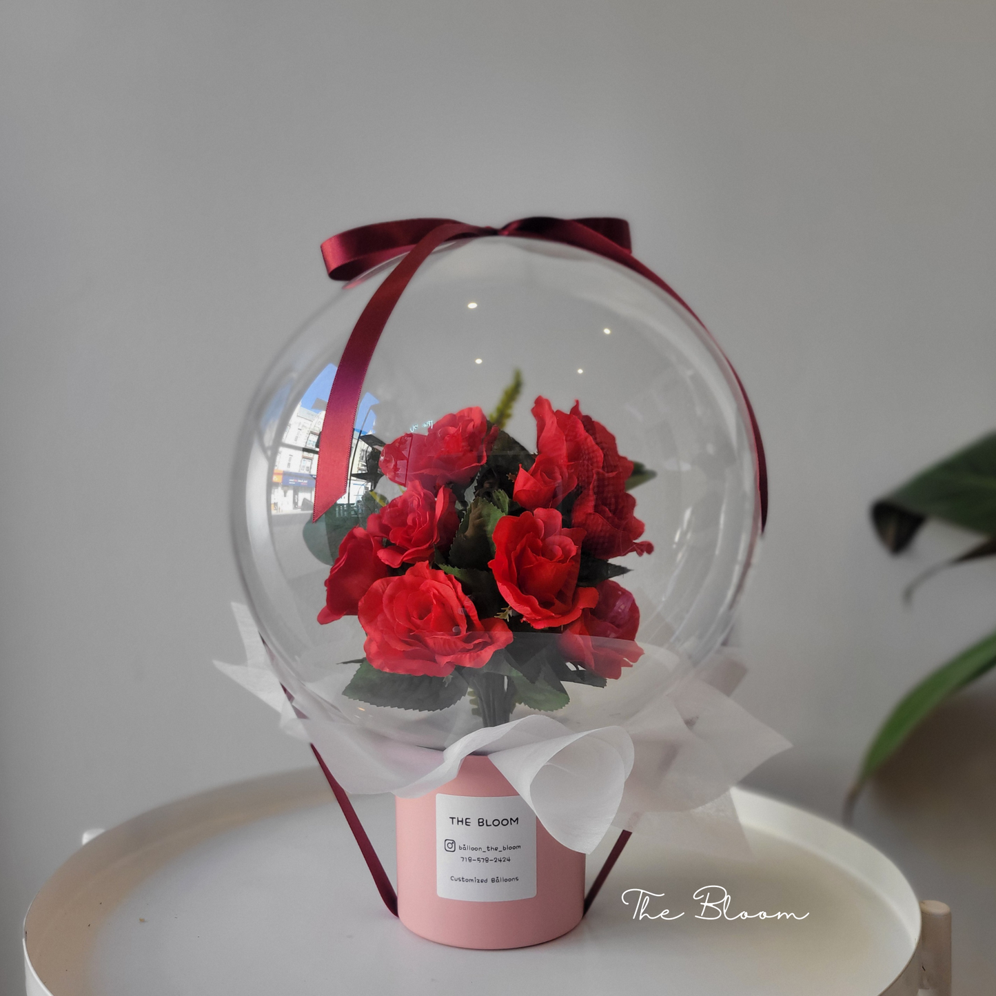 Red Rose Mini Flower Balloon